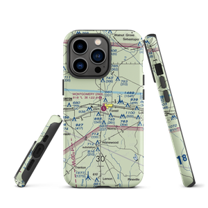 G. V. Montgomery Airport (2M4) VFR Sectional  Tough iPhone Case