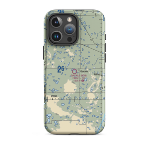 Gackle Municipal Airport (9G9) VFR Sectional  Tough iPhone Case