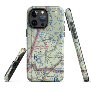 Gadabout Gaddis Airport (ME08) VFR Sectional  Tough iPhone Case