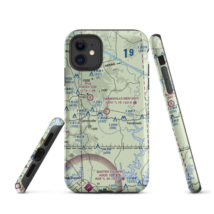 Gainesville Memorial Airport (H27) VFR Sectional  Tough iPhone Case