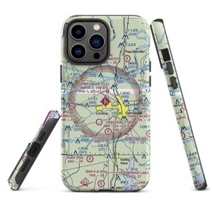 Gainesville Municipal Airport (GLE) VFR Sectional  Tough iPhone Case