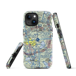 Gainesville Regional Airport (GNV) VFR Sectional  Tough iPhone Case