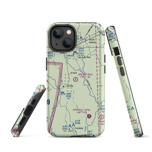 Galaxy Ranch Airport (72TS) VFR Sectional  Tough iPhone Case