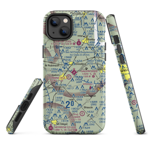 Galion Municipal Airport (GQQ) VFR Sectional  Tough iPhone Case