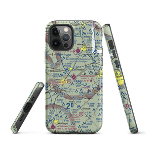 Galion Municipal Airport (GQQ) VFR Sectional  Tough iPhone Case