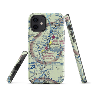 Gallia Meigs Regional Airport (GAS) VFR Sectional  Tough iPhone Case