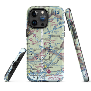 Gallup Farm Airport (CT32) VFR Sectional  Tough iPhone Case