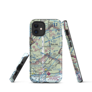 Gallup Farm Airport (CT32) VFR Sectional  Tough iPhone Case