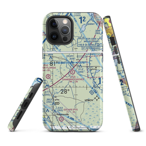 Gamebird Groves Airstrip (FD74) VFR Sectional  Tough iPhone Case