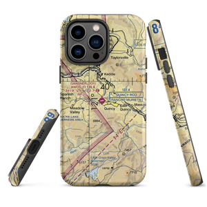 Gansner Field (2O1) VFR Sectional  Tough iPhone Case