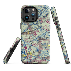 Gap View Airport (49PA) VFR Sectional  Tough iPhone Case