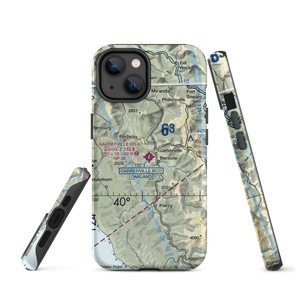 Garberville Airport (O16) VFR Sectional  Tough iPhone Case