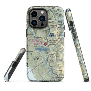 Garberville Airport (O16) VFR Sectional  Tough iPhone Case