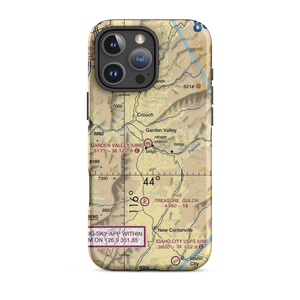 Garden Valley Heliport (D12) VFR Sectional  Tough iPhone Case