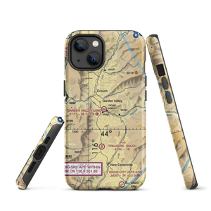 Garden Valley Heliport (D12) VFR Sectional  Tough iPhone Case