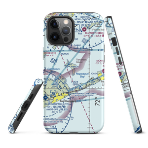 Gardiners Island Landing Field (US-0268) VFR Sectional  Tough iPhone Case