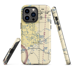 Gardner Farm Airport (18XS) VFR Sectional  Tough iPhone Case