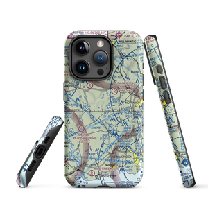 Gardner Lake Airport (CT08) VFR Sectional  Tough iPhone Case