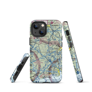 Gardner Lake Airport (CT08) VFR Sectional  Tough iPhone Case