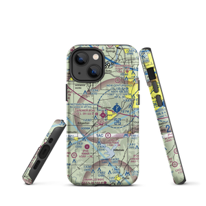 Gardner Municipal Airport (K34) VFR Sectional  Tough iPhone Case