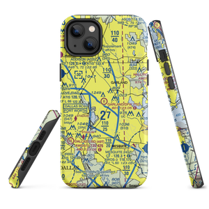 Garland/Dfw Heloplex Heliport (T57) VFR Sectional  Tough iPhone Case