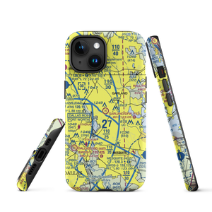 Garland/Dfw Heloplex Heliport (T57) VFR Sectional  Tough iPhone Case