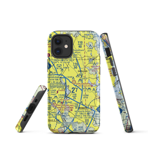 Garland/Dfw Heloplex Heliport (T57) VFR Sectional  Tough iPhone Case