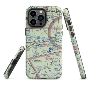 Garnair Airport (FA55) VFR Sectional  Tough iPhone Case