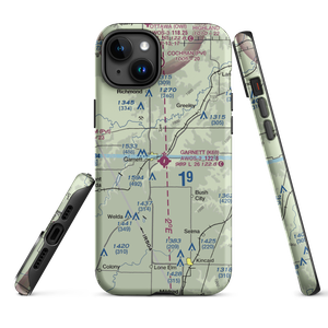 Garnett Municipal Airport (K68) VFR Sectional  Tough iPhone Case