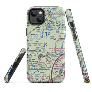 Garrett Field (7IN3) VFR Sectional  Tough iPhone Case