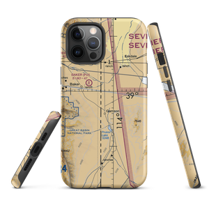 Garrison Airport (UT70) VFR Sectional  Tough iPhone Case