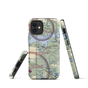 Garrison Dam Recreational Airpark (37N) VFR Sectional  Tough iPhone Case