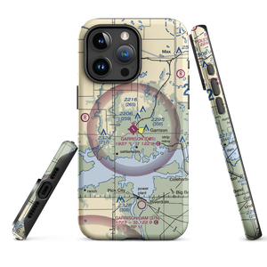 Garrison Municipal Airport (D05) VFR Sectional  Tough iPhone Case