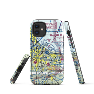 Gary Chicago International Airport (GYY) VFR Sectional  Tough iPhone Case