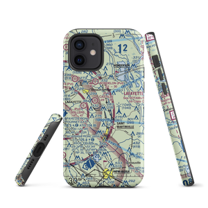 Gary Landing Strip Ultralightport (LA91) VFR Sectional  Tough iPhone Case