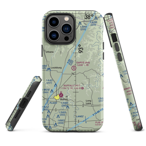 Gary's Airport (97MO) VFR Sectional  Tough iPhone Case