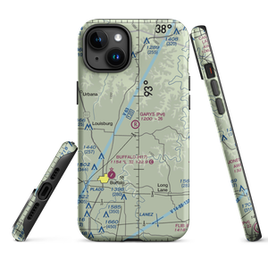 Gary's Airport (97MO) VFR Sectional  Tough iPhone Case