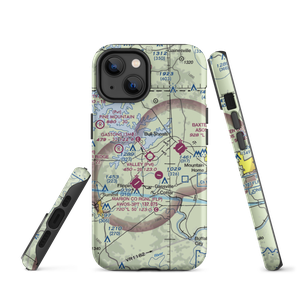 Gastons Airport (3M0) VFR Sectional  Tough iPhone Case