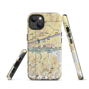 Gates Ranch Airport (28AK) VFR Sectional  Tough iPhone Case