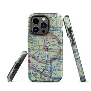 Gaylord Regional Airport (GLR) VFR Sectional  Tough iPhone Case