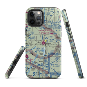 Gaylord Regional Airport (GLR) VFR Sectional  Tough iPhone Case