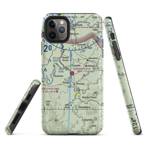 Gederos Airport (45OR) VFR Sectional  Tough iPhone Case