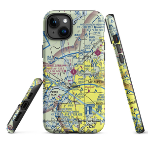 General Dewitt Spain Airport (M01) VFR Sectional  Tough iPhone Case