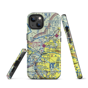 General Dewitt Spain Airport (M01) VFR Sectional  Tough iPhone Case