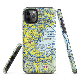 General Edward Lawrence Logan International Airport (BOS) VFR Sectional  Tough iPhone Case