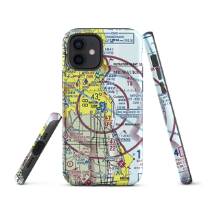 General Mitchell International Airport (MKE) VFR Sectional  Tough iPhone Case