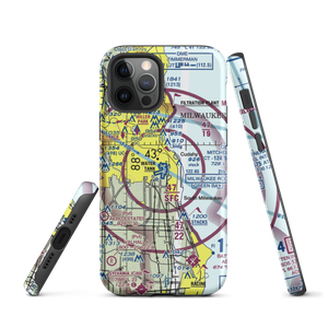 General Mitchell International Airport (MKE) VFR Sectional  Tough iPhone Case