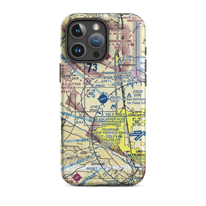 General WM J Fox Airfield (WJF) VFR Sectional  Tough iPhone Case