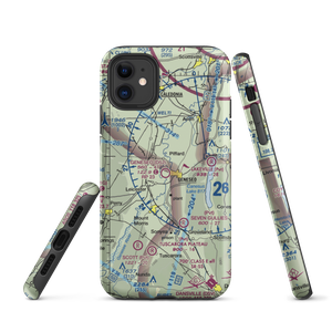 Geneseo Airport (D52) VFR Sectional  Tough iPhone Case