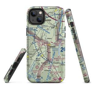 Geneseo Airport (D52) VFR Sectional  Tough iPhone Case